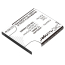 CE-SGG736   Pile de remplacement pour téléphone mobile Samsung EB-BG736BBE; SM-G736U