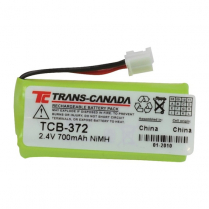 TCB-372   Cordless Phone Replacement Battery Ni-MH 2.4V 700mAh