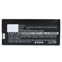 CV-1220H   Pile de remplacement pour caméscope Panasonic BP-50/VW-VBF2E 12V 1.8Ah