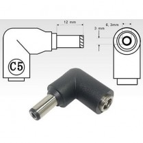 C5   Connector for LBAC/LBDC 6.3 x 3 mm
