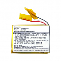 HS-ASA50  Pile de remplacement pour écouteur sans-fil Astro SRP603443; A50