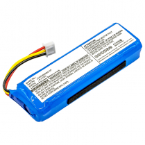 WS-JBD200  Pile de remplacement pour haut-parleur sans-fil JBL AEC982999-2P; Charge