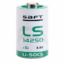 LS14250BA   Lithium Battery 3.6V 1/2AA Saft