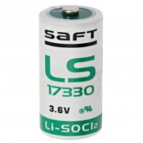 LST17330BA   Lithium Battery 3.6V 2/3A Saft
