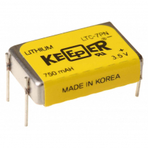 LTC-7PN   Memory Backup Lithium Battery 3.5V 750mAh 4-Pin Eagle Picher