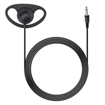 EP1-FLEX   Écouteur radio flexible avec cordon droit et fiche 3.5mm droite