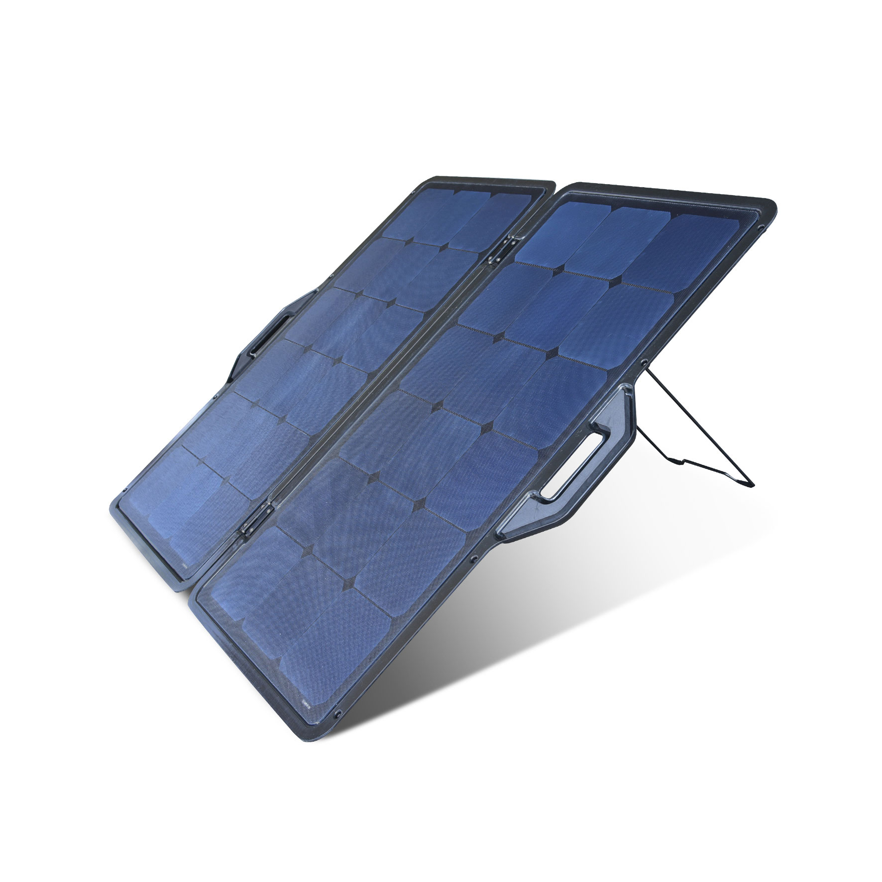 EWS-100M-FOLD-C Panneau solaire pliable monocristallin 100W (2x50W)  Batteries Expert