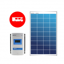 RV-100W-MPPT01 Solar kit for RV 100W MPPT with LCD