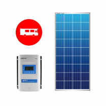 RV-165P-36MPPT   Solar kit for RV 165W MPPT with LCD