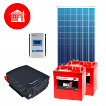 CH-ECO-500WHJ-12   Complete "Economical" 12V Cottage Kit for 500Wh/d Energy Usage