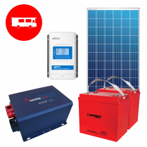 RV-PAT-500WHJ-1  Complete "Ready for Anything" 12V Cottage Kit for 500Wh/d Energy Usage