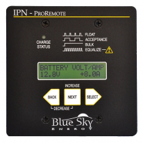 IPNPRO-S   Moniteur ACL Pro pour régulateur Blue Sky (avec shunt)