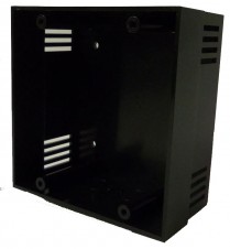 MTG-BOX-2512   Black Wall Mount Box for SB2512i/iX 7cm Deep