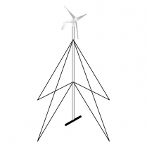 TOW-EZ-29   29' EZ Tower Guyed Tower Kit for Air Series Turbines