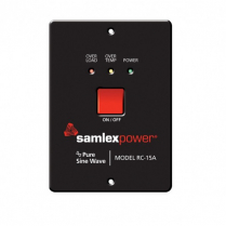 RC-15A  Télécommande On/Off pour onduleur Samlex PST 600W et 1000W avec câble 15'