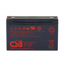 CSB-1009  Ensemble de remplacement de batterie UPS 6V 12Ah CSB (RBC52)