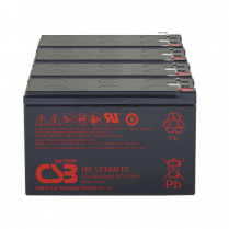 CSB-1011  Ensemble de remplacement de batterie UPS 4x12V 9Ah CSB (RBC54)