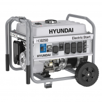 HG6250   Génératrice conventionnelle Hyundai 120/240V 5000/6250W avec démarrage électrique