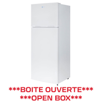 REF-393W 12/24V 2-Door Refrigerator/Freezer 13.9 ft³ White