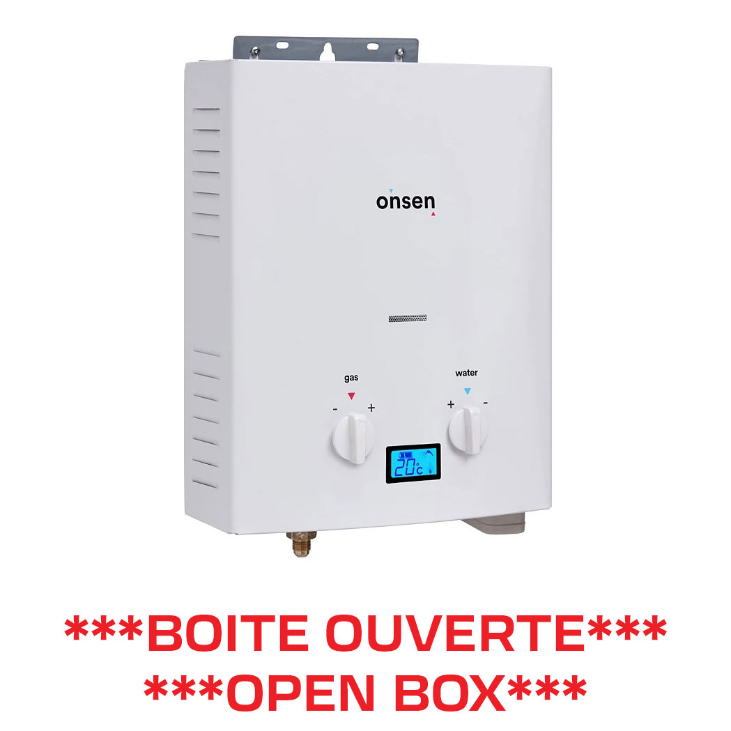 ONPWH5L Chauffeeau extérieur portatif instantané au propane Onsen 5L — free download