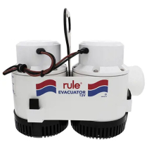 7700D   Pompe utilitaire à haut volume Rule Evacuator 12V 7700GPH sortie 3"