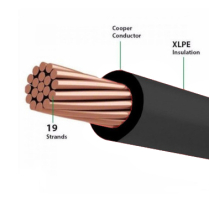 10AWG-PVNE-BK300   Câble PV non-étamé RPVU90 10 AWG noir (rouleau de 300m / 984')