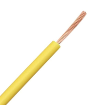 QC236404-100   Câble d'appareillage (TEW), 14 AWG, jaune, (rouleau de 30.5M/100')