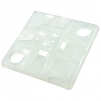 QC502622-100  Nylon Mounting Pads for 18-50 lb Cable Ties (Pack of 100)