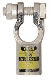 QC4040-005N   Quick Straight Clamp Connector 4/0 AWG Negative Crimp (Pack of 5)