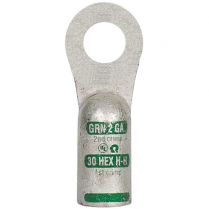 QC4802-005F   Quick Heavy Wall Straight Lug 2 AWG 3/8" Crimp (Pack of 5)
