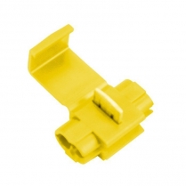 QC160485-025   PVC Insulated Quick Tap Connector 12-10 AWG (Pack of 25)