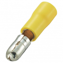 QC160472-2008   Connecteur Bullet male isolé en PVC 12-10 AWG .195" (paquet de 8)