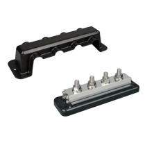 VBB160040010   Busbar 600 A / 70 V - 4 raccordements haute intensité et 8 raccordements basse intensité