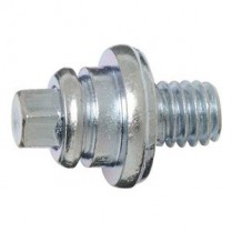 QC6703-010   GM Side Terminal Steel Bolt and Nut for Single Lead 3/8"-16 X 13/32" (Pack of 10)