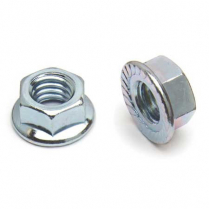 QC6708-010   Self-Locking Steel Flange Nut 3/8"-16 (Pack of 10)