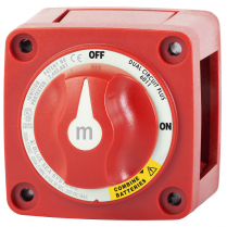 BS6011   m-Series Mini Dual Circuit Plus Battery Switch - Red
