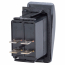 BS7935   Contura II Switch DPST Black - OFF-(ON)