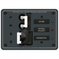 BS8032   Traditional Metal Panel - 120V AC 30A Toggle Source Selector