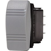 BS8222   Contura Switch DPDT Gray (ON)-OFF-(ON)