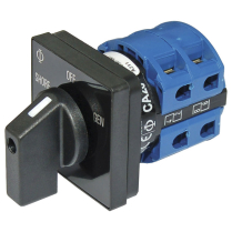 BS9009   Interrupteur rotatif CA - OFF + 2 positions 120V CA 30A