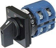 BS9011   AC Rotary Switch - OFF + 2 Positions 120V AC 65A