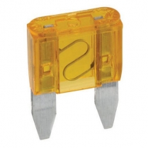 QC509108-025   Mini fusible ATM 20A jaune (paquet de 25)