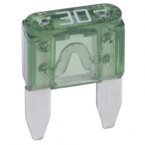 QC509110-025   Mini Blade Fuse ATM 30A Green (Pack of 25)