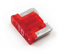 QC509185-025   Fusible à profil bas 10A rouge (paquet de 25)