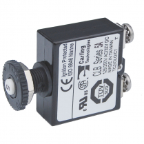 BS2130   Push Button Reset Only Screw Terminal Circuit Breaker - 5A