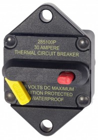 BS7081   285-Series Circuit Breaker - Panel Mount 30A