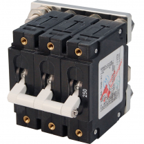 BS7270   C-Series Toggle Circuit Breaker - Triple Pole 250A White (Paralleled)