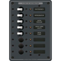BS8023   Traditional Metal DC Panel - 8 Positions