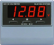 BS8251   Voltmètre numérique CC avec alarme