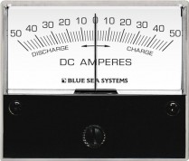 BS8252   Ampèremètre DC - 50-0-50A avec shunt